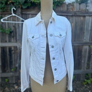 Classic White Old Navy Denim Jacket